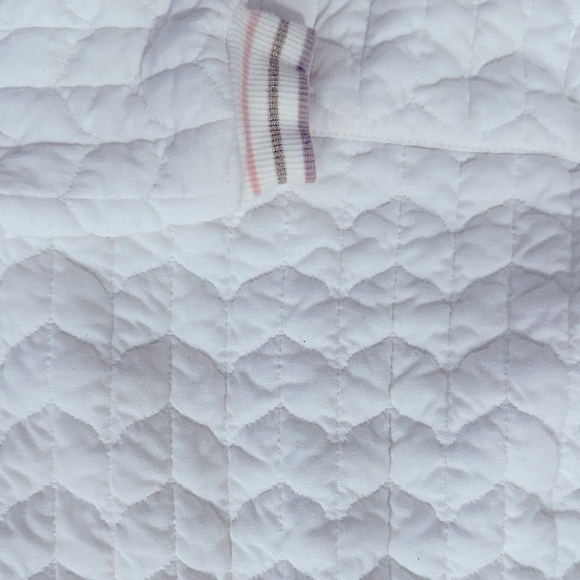 White Quilted Baby Jacket - Picture 3 of 3